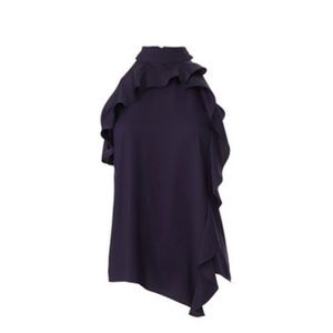 Parker Sleevless Navy Top